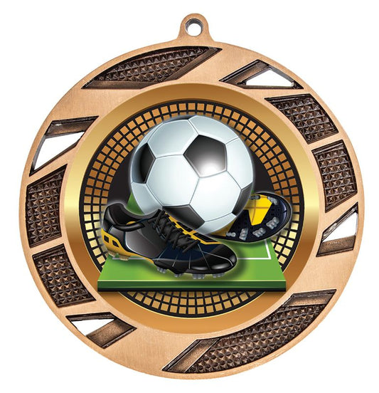 MY202B-B04 Football Bronze Medal 7cm