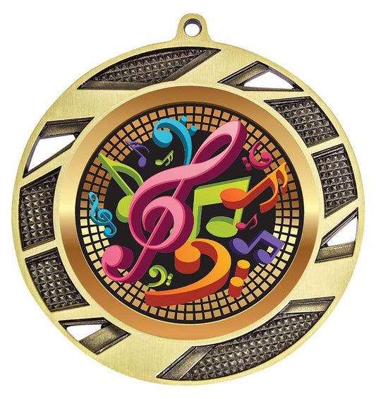 MY202G-B21 Music Gold Medal 7cm