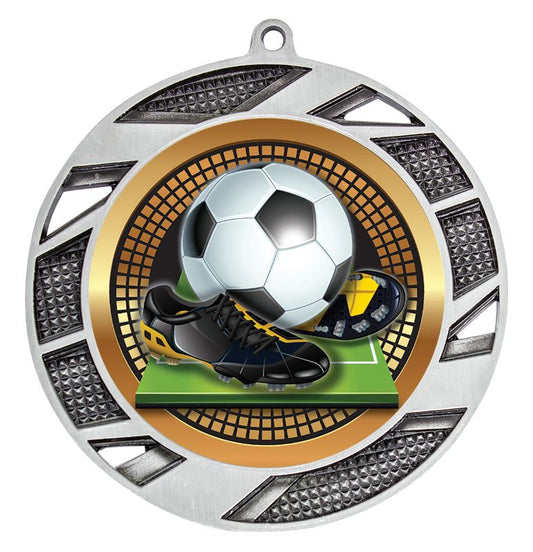 MY202S-B04 Football Silver Medal 7cm