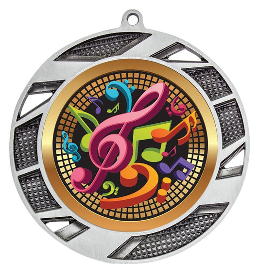 MY202S-B21 Music Silver Medal 7cm