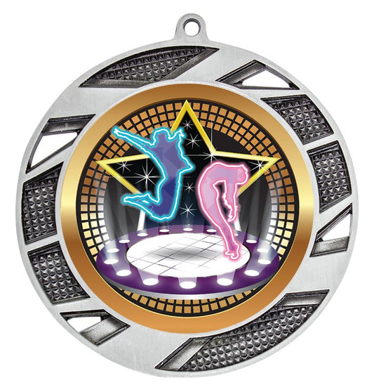 MY202S-B32 Dance Silver Medal 7cm