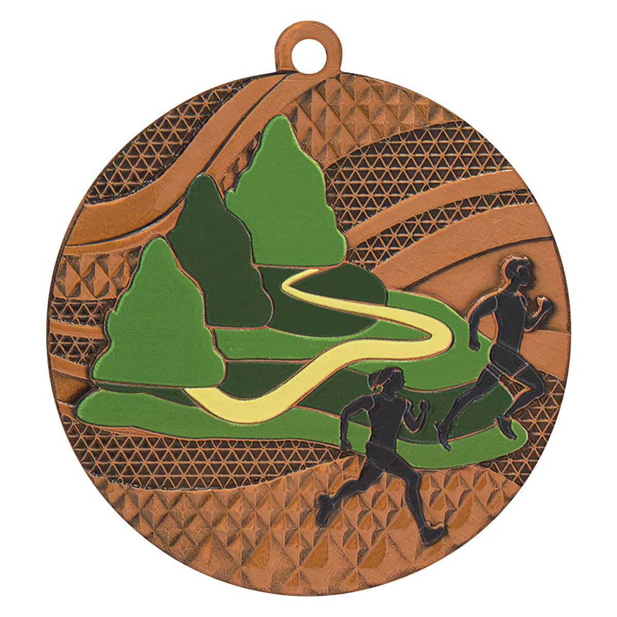 MY648 Running Mosaic Medal