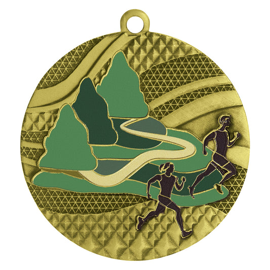 MY648 Running Mosaic Medal 50mm