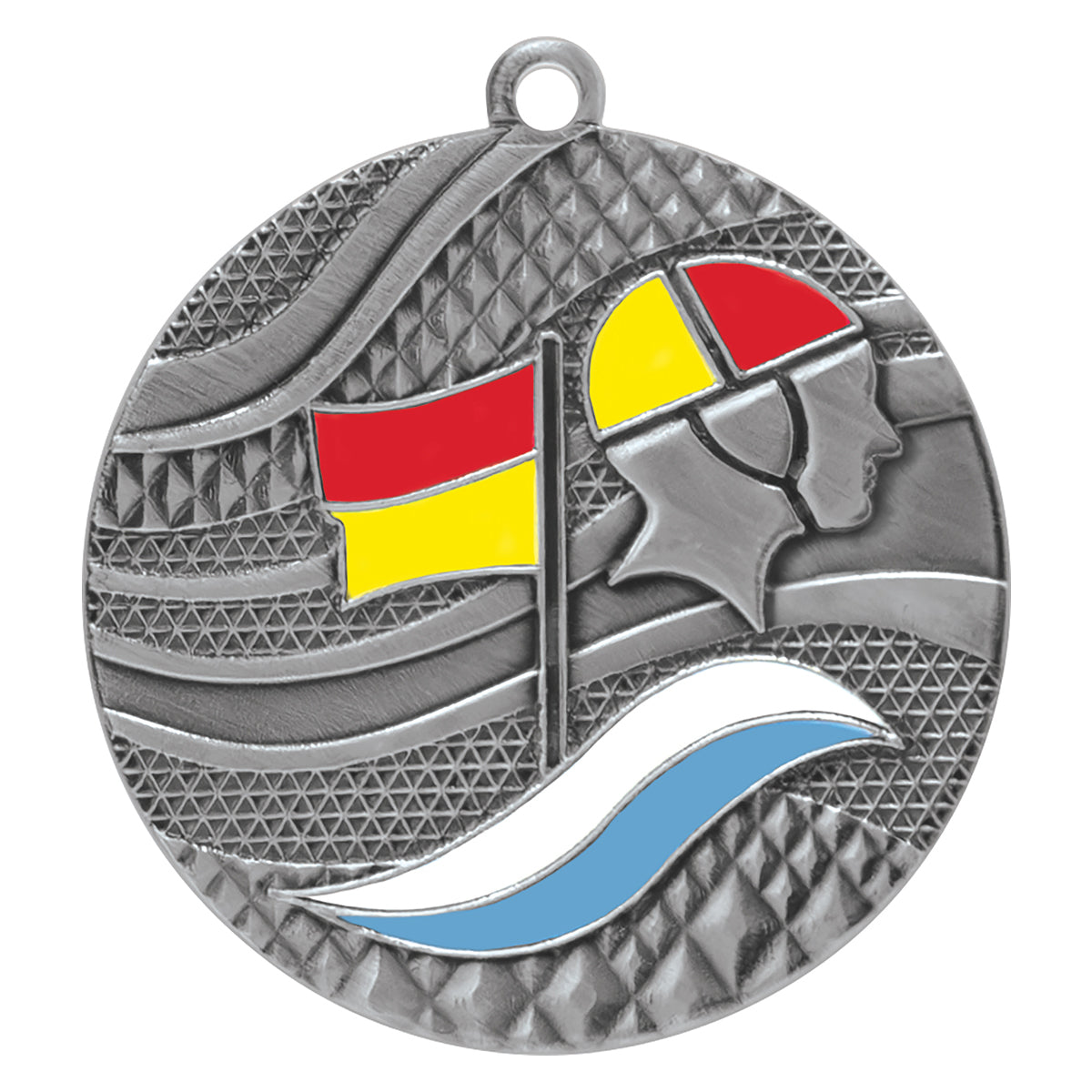 MY657 Mosaic Lifesaving Medal 50mm