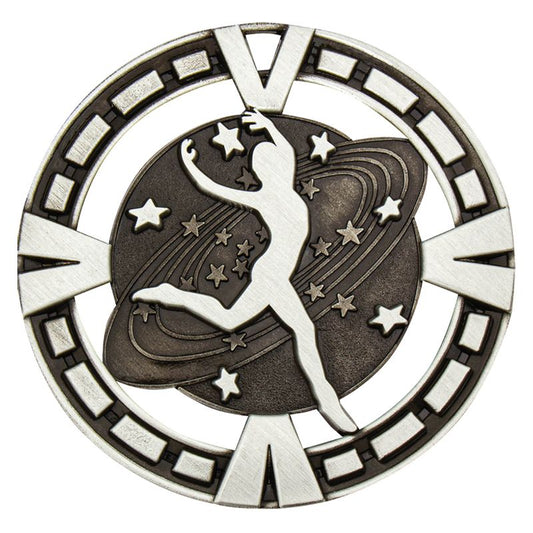 MY932S Dance Varsity Medal Silver 6.5cm