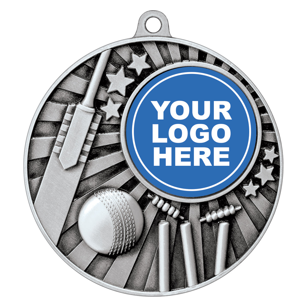 MZ614 Impact Medal - Cricket 50mm