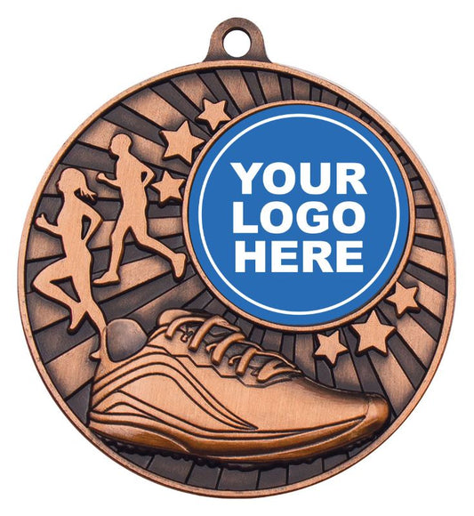MZ625B Impact Medal Cross Country Bronze 5cm