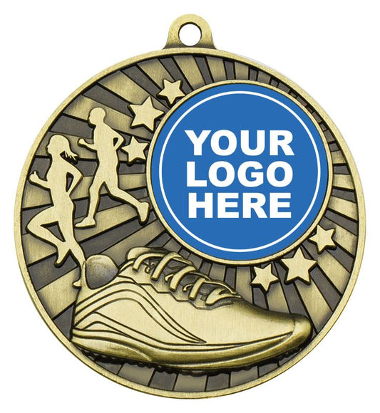 MZ625G Impact Medal Cross Country Gold 5cm