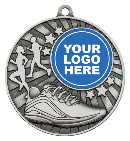 MZ625S Impact Medal Cross Country Silver 5cm