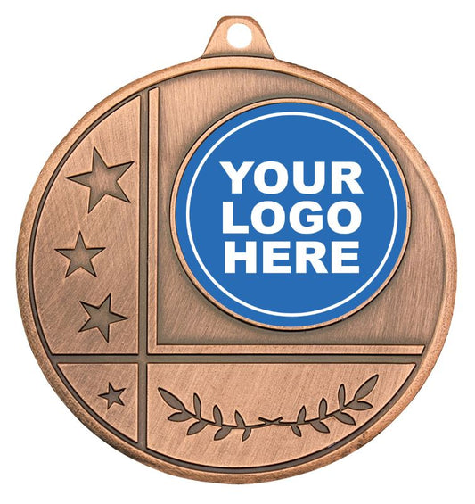 MZ950B Glacier Insert Medal Bronze 5cm