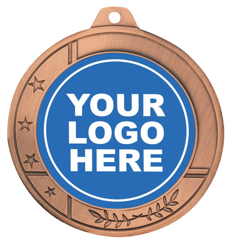 MZ970B Glacier Insert Medal Bronze 7cm