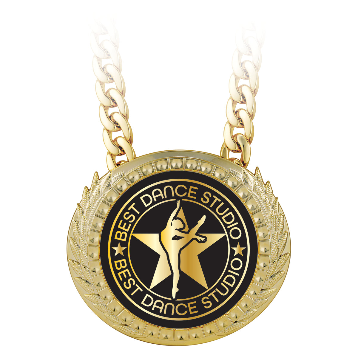 MZY105G Showstopper Medal & Chain