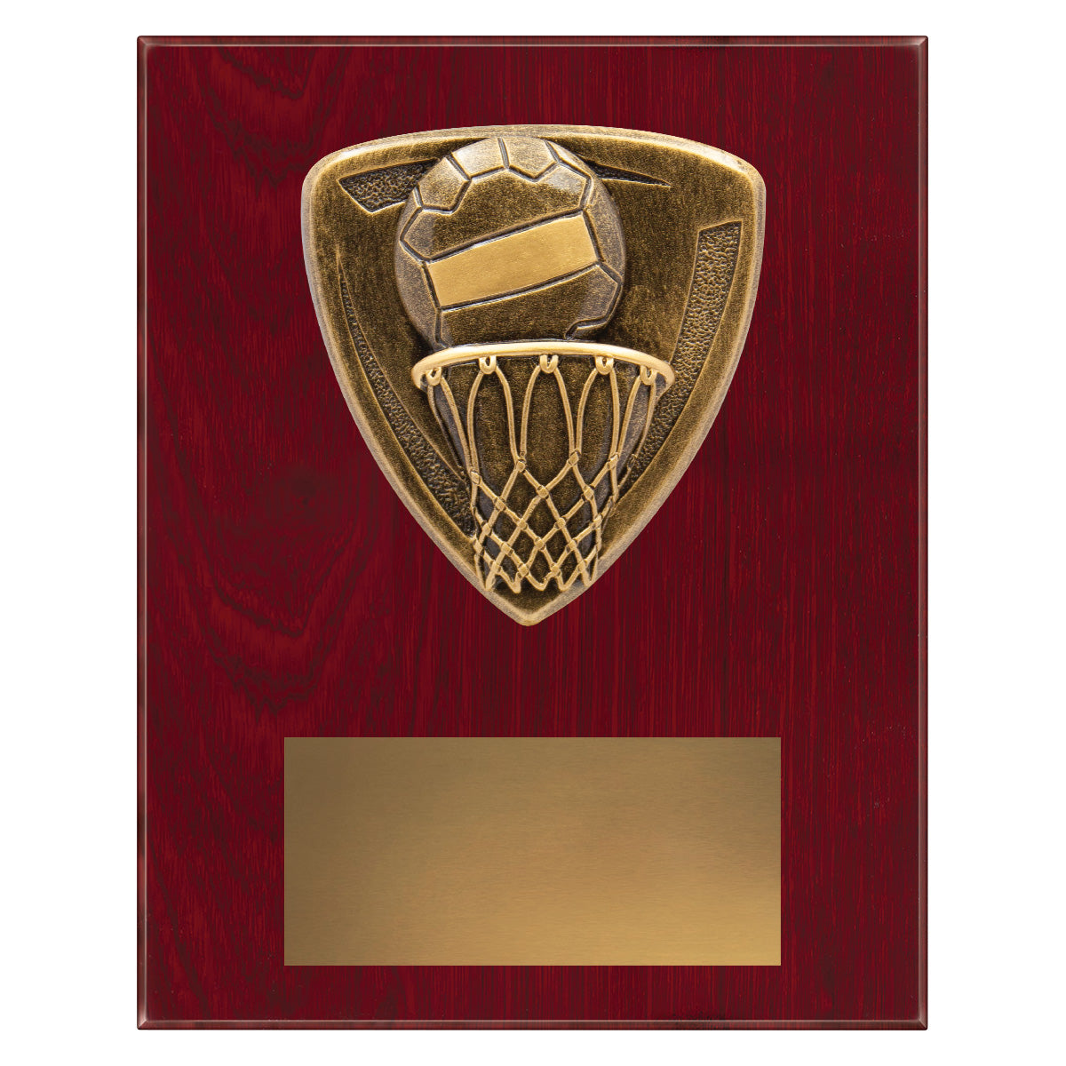 NPL37 Nova Plaque - Netball