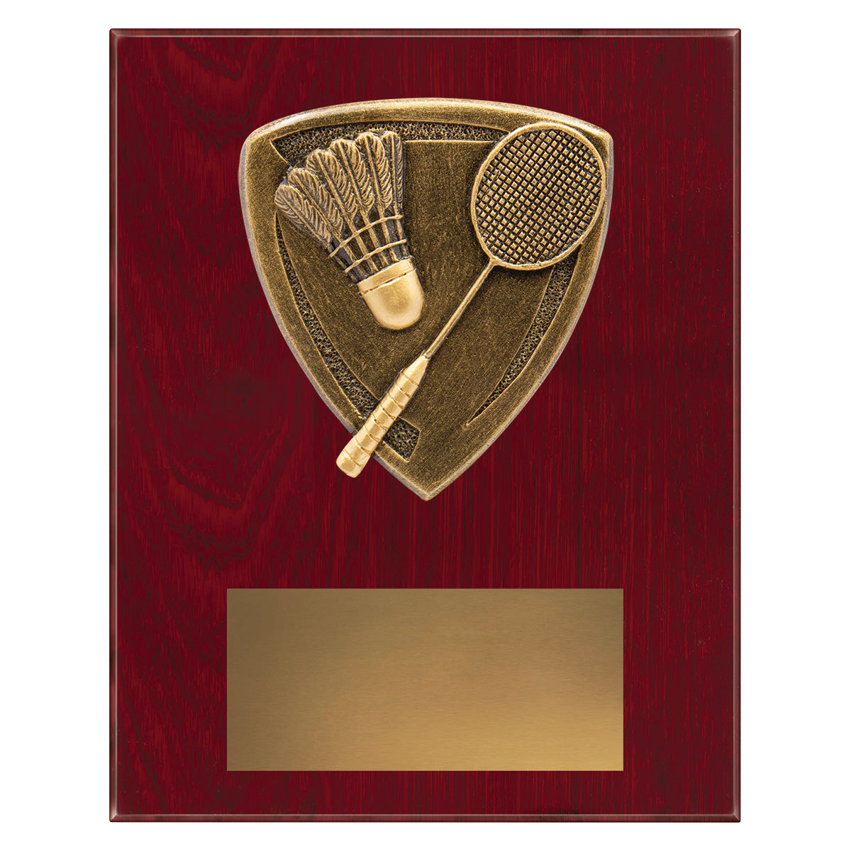 NPL46 Nova Plaque - Badminton