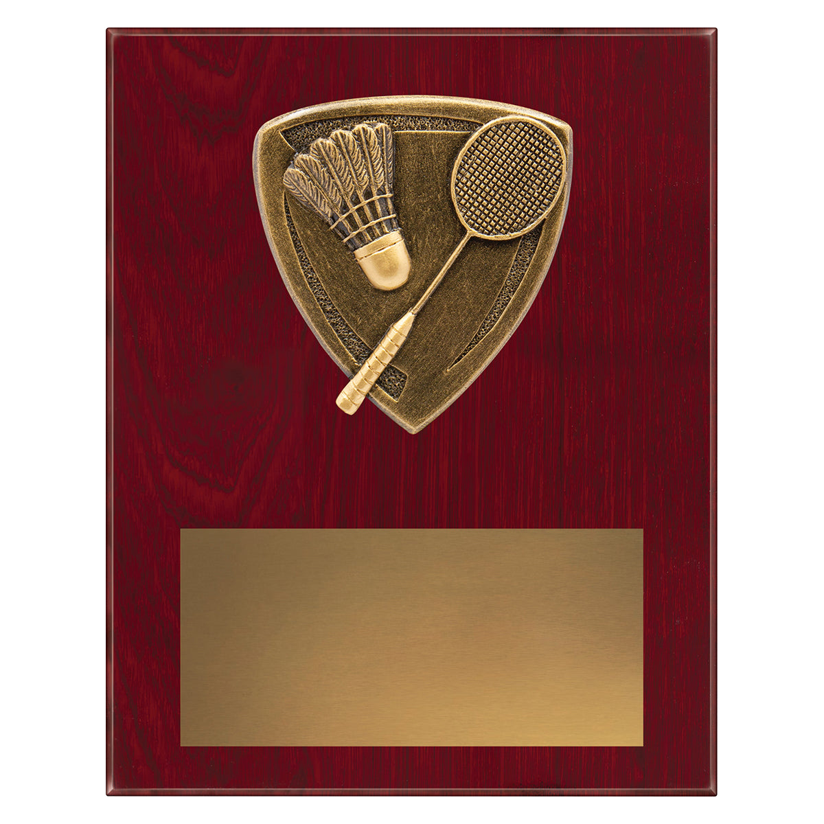 NPL46 Nova Plaque - Badminton