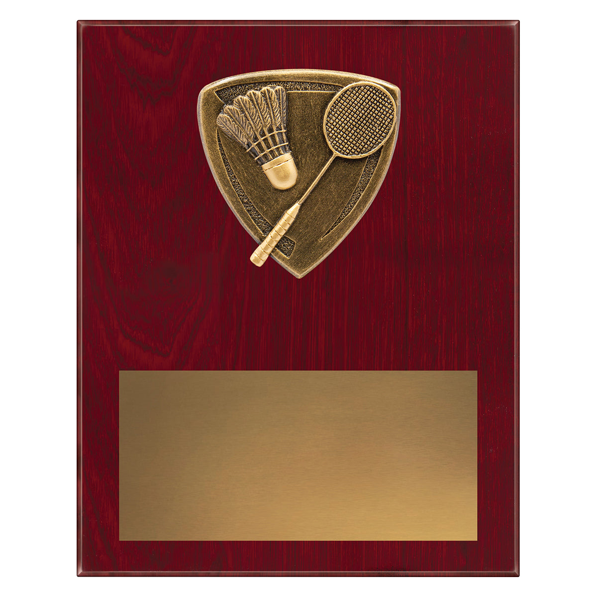 NPL46 Nova Plaque - Badminton