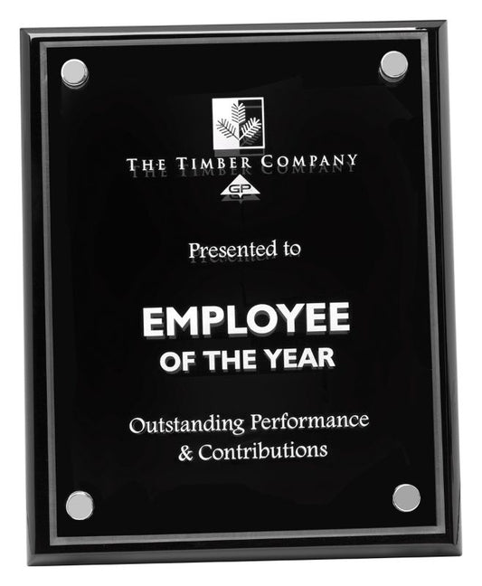 PCK11 Black Premium Floating Plaque 32.5cm