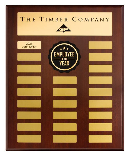 PEQ-12-05 Assembly Plaque Premium Design 38cm