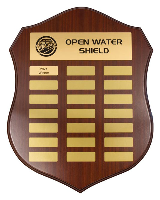 PES-16-01 Assembly Shield Perpetual Gold 40cm