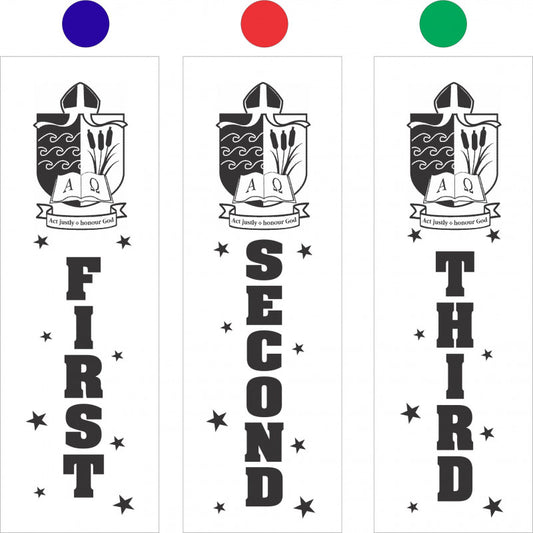 Custom Place Ribbons 5x15cm - Pack of 100