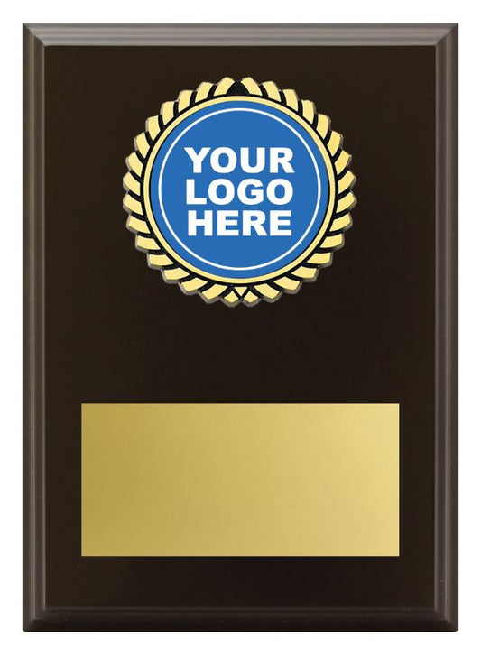 PL02B Aura Plaque Black Plaque 17.5cm