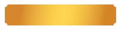 PLC14020 Gold Aluminium Engraving Plate 14 x 2cm
