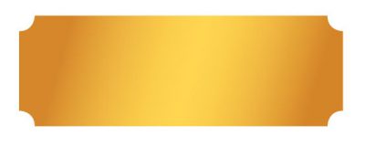 PLC6419 Gold Aluminium Engraving Plate 6.4 x 1.9cm