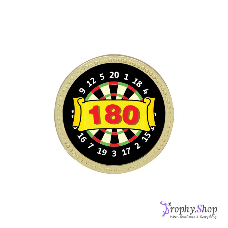 PN05-1K67 Darts 180 Badge 2.8cm