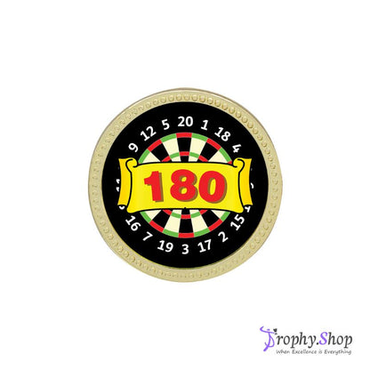 PN05-1K67 Darts 180 Badge 2.8cm