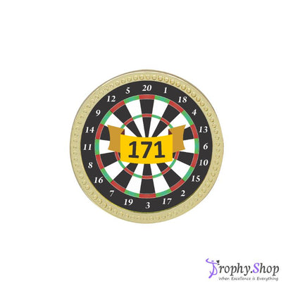 PN05-TS69 Darts 171 Badge 2.8cm