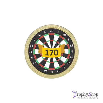 PN05-TS70 Darts 170 Badge 2.8cm