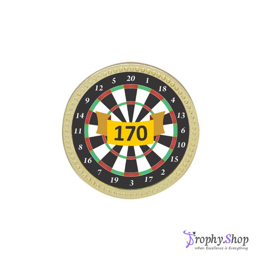 PN05-TS70 Darts 170 Badge 2.8cm
