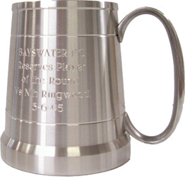PTC20 Pewter Mug Tankard - Pint 580ml
