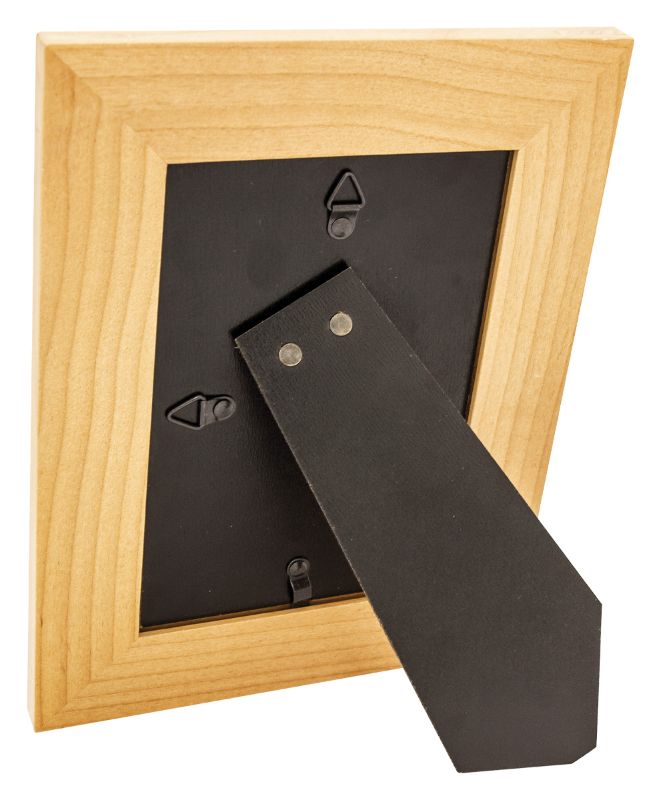 PTF157 Wood Photo Frame with Easel 190 x 24cm
