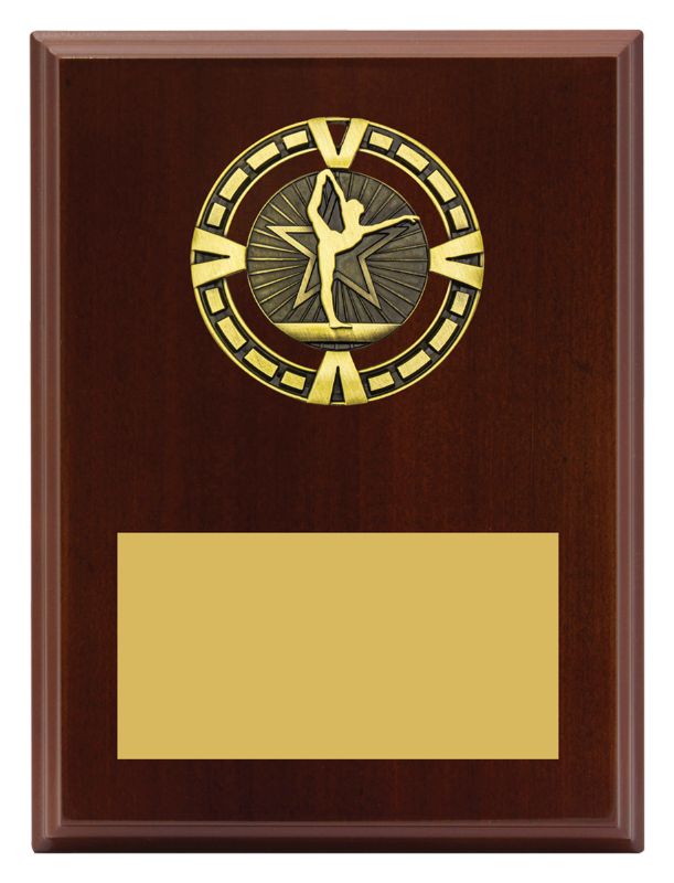 PV614 Varsity Plaque - Gymnastics 20cm