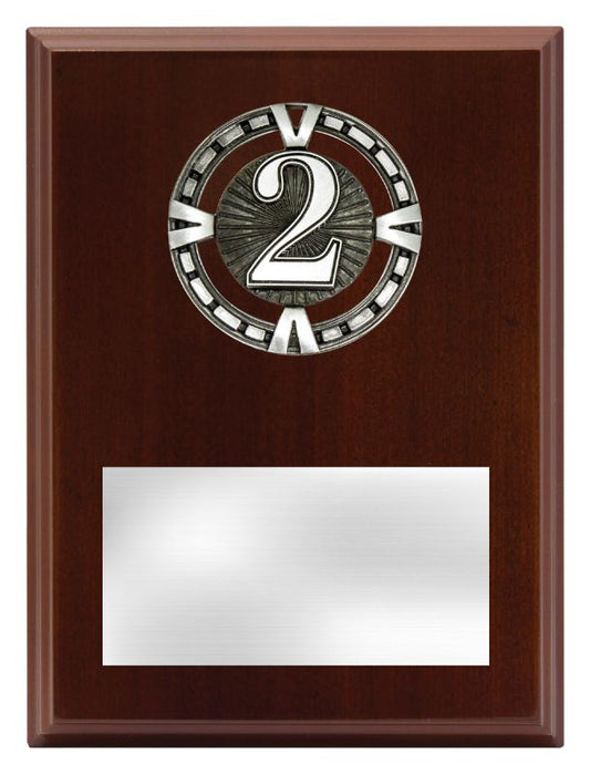 PV652 Varsity Plaque - 2nd Place 20cm