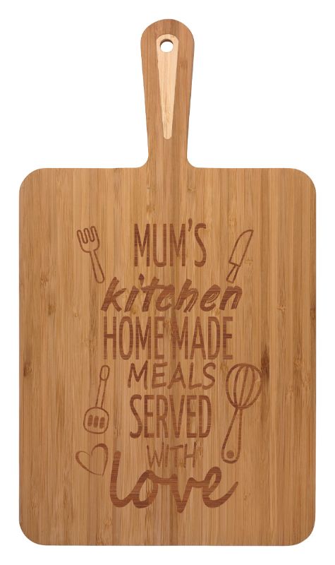 QB905 Bamboo Board with Handle 39cm