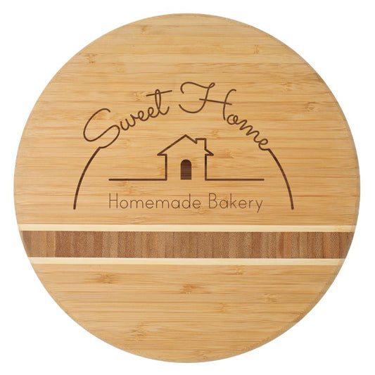 QB914 Bamboo Board - Circle 27cm