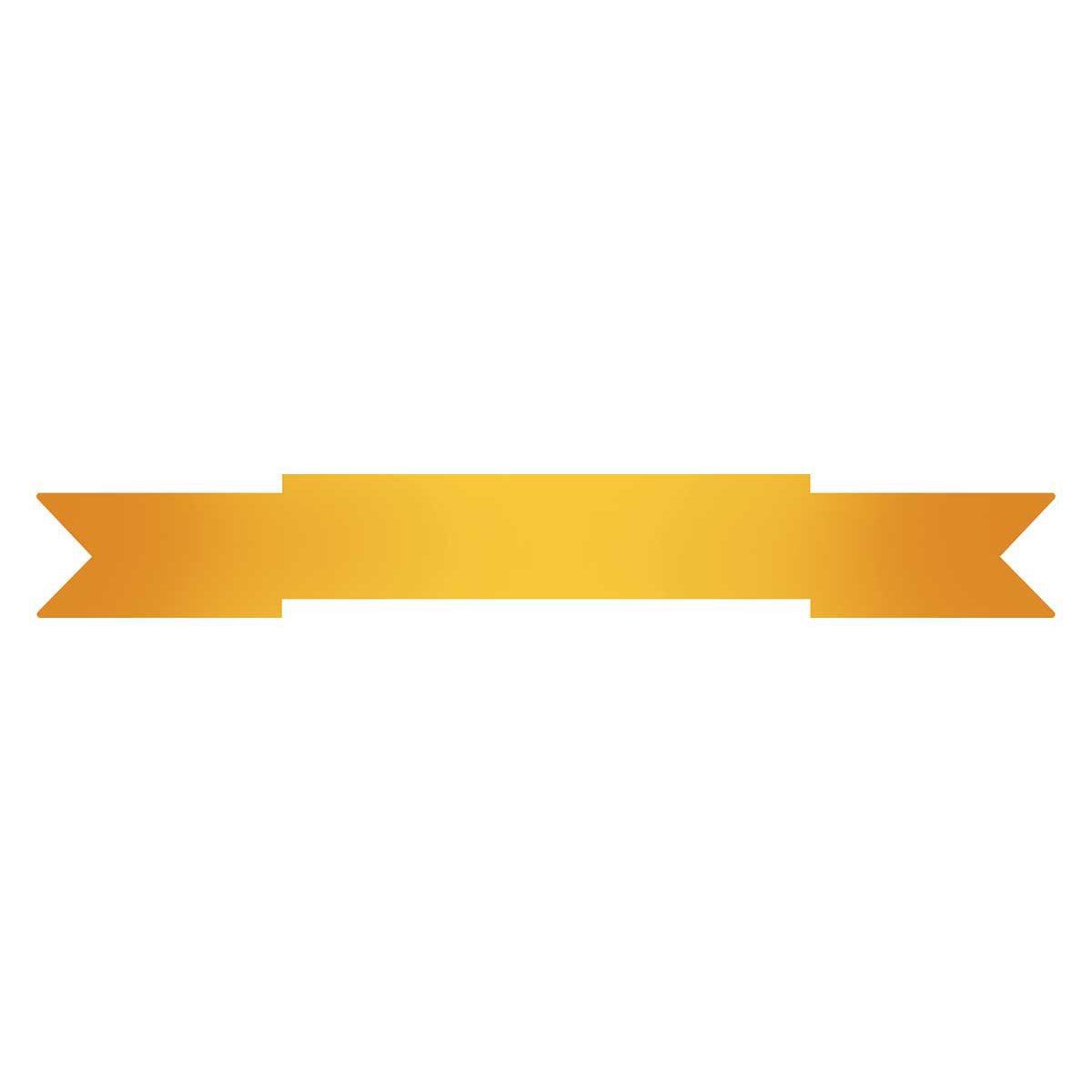 RIBBON-NO9 Gold Ribbon 205mm