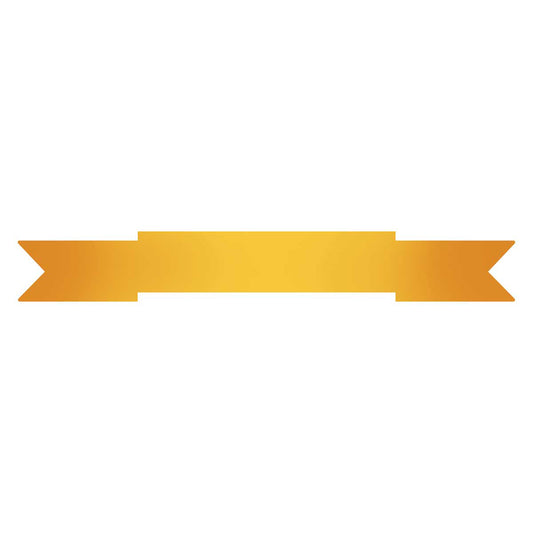 RIBBON-NO9 Gold Ribbon 205mm