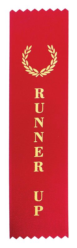 RT12 Runner Up Ribbon 20cm