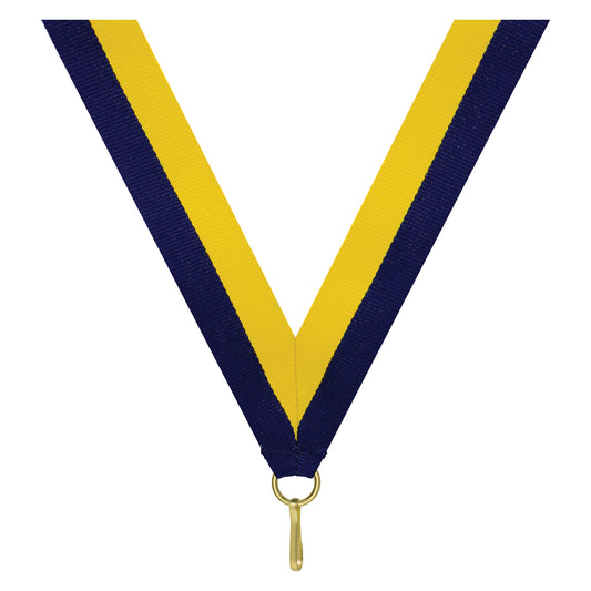 RY213 Navy / Yellow Ribbon