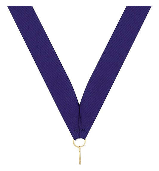 RY8 Purple V Neck Ribbon 40cm