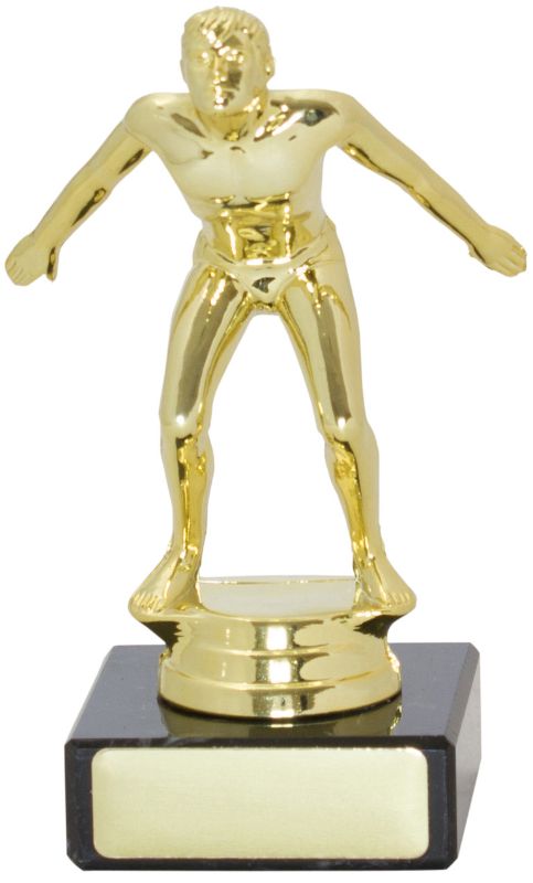 S8072 Swim Trophies Doric 12.5cm