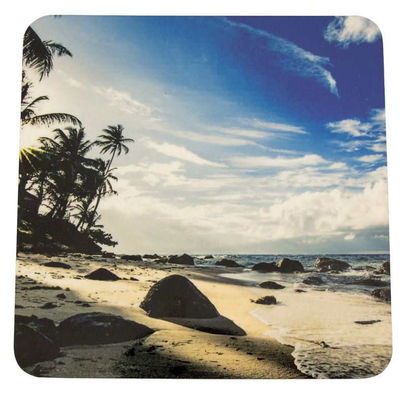 SCT11 Sublimation Coaster Square with Cork 9.5cm
