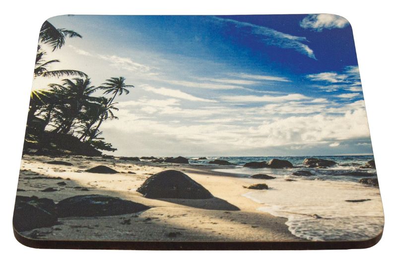 SCT11 Sublimation Coaster Square with Cork 9.5cm