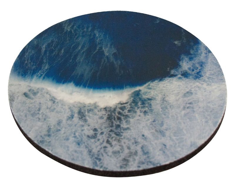 SCT20 Sublimation Coaster Round with Rubber 10cm