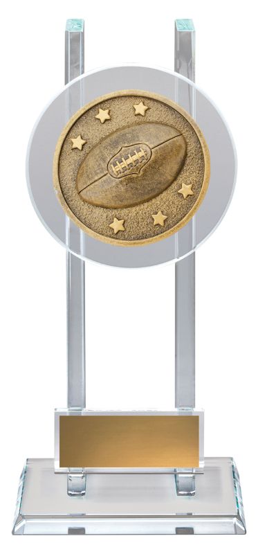 SG231B Aussie Rules Spartan Glass 19cm
