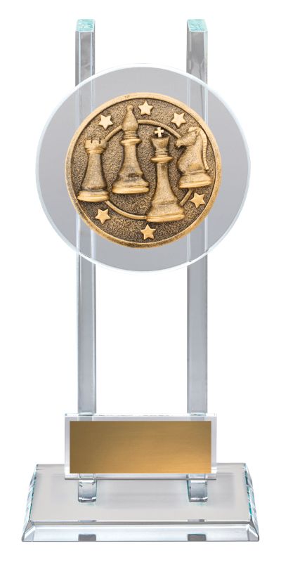 SG278B Chess Spartan Glass 19cm