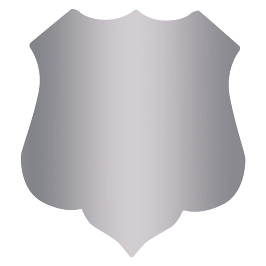 SHIELD-NO3-S Silver Shield 40mm